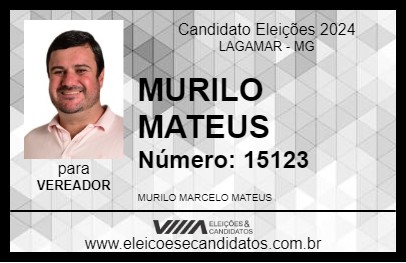 Candidato MURILO MATEUS 2024 - LAGAMAR - Eleições