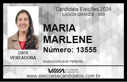 Candidato MARIA MARLENE 2024 - LAGOA GRANDE - Eleições