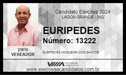 Candidato EURIPEDES 2024 - LAGOA GRANDE - Eleições