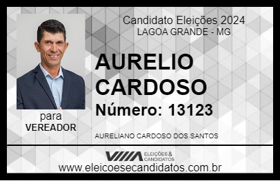 Candidato AURELIO CARDOSO 2024 - LAGOA GRANDE - Eleições