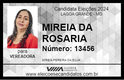 Candidato MIREIA DA ROSARIA 2024 - LAGOA GRANDE - Eleições