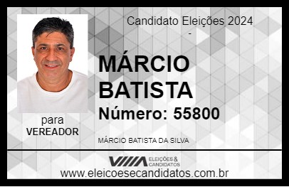 Candidato MÁRCIO BATISTA 2024 - MONTE SANTO DE MINAS - Eleições