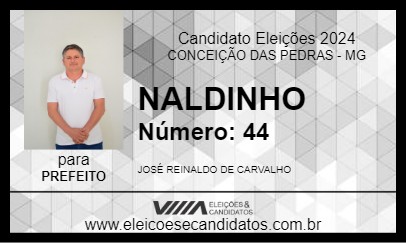 Candidato NALDINHO 2024 - CONCEIÇÃO DAS PEDRAS - Eleições