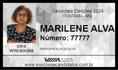 Candidato MARILENE ALVA  2024 - ITUIUTABA - Eleições