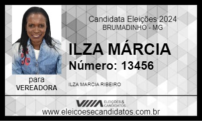 Candidato ILZA MÁRCIA 2024 - BRUMADINHO - Eleições