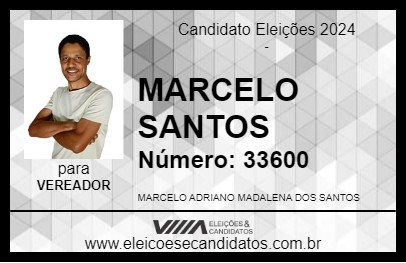 Candidato JORNALISTA MARCELO SANTOS 2024 - BRUMADINHO - Eleições