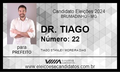 Candidato DR. TIAGO 2024 - BRUMADINHO - Eleições