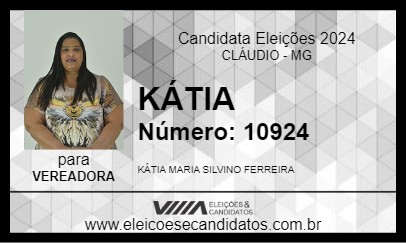 Candidato KÁTIA 2024 - CLÁUDIO - Eleições