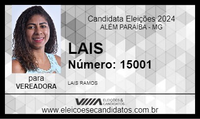 Candidato LAIS 2024 - ALÉM PARAÍBA - Eleições