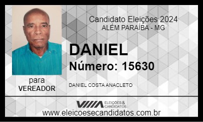 Candidato DANIEL 2024 - ALÉM PARAÍBA - Eleições