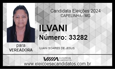 Candidato ILVANI 2024 - CAPELINHA - Eleições