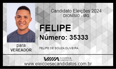 Candidato FELIPE 2024 - DIONÍSIO - Eleições