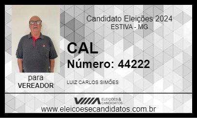 Candidato CAL 2024 - ESTIVA - Eleições