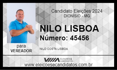 Candidato NILO LISBOA 2024 - DIONÍSIO - Eleições