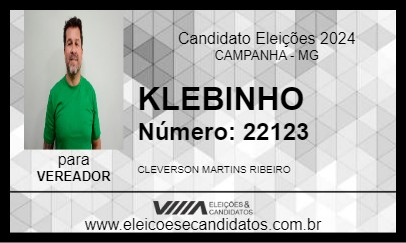 Candidato KLEBINHO 2024 - CAMPANHA - Eleições