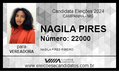 Candidato NAGILA PIRES 2024 - CAMPANHA - Eleições