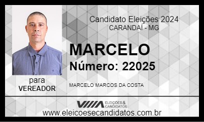 Candidato MARCELO 2024 - CARANDAÍ - Eleições