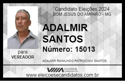 Candidato ADALMIR SANTOS 2024 - BOM JESUS DO AMPARO - Eleições