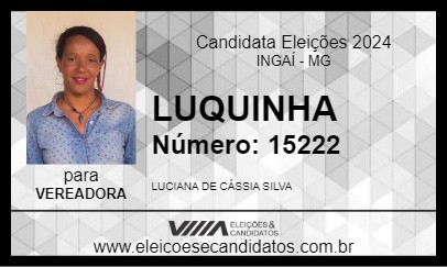 Candidato LUQUINHA 2024 - INGAÍ - Eleições