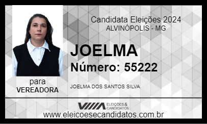 Candidato JOELMA 2024 - ALVINÓPOLIS - Eleições