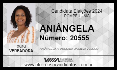 Candidato ANIÂNGELA 2024 - POMPÉU - Eleições