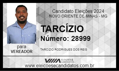 Candidato TARCÍZIO 2024 - NOVO ORIENTE DE MINAS - Eleições