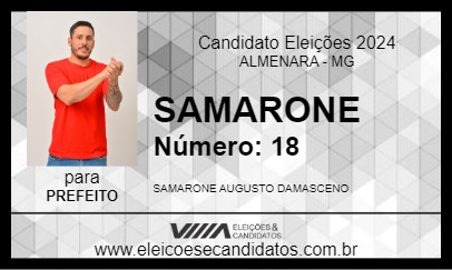 Candidato SAMARONE 2024 - ALMENARA - Eleições