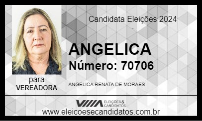 Candidato ANGELICA 2024 - OURO FINO - Eleições