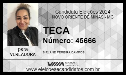 Candidato TECA 2024 - NOVO ORIENTE DE MINAS - Eleições