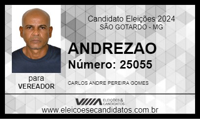 Candidato ANDREZAO 2024 - SÃO GOTARDO - Eleições