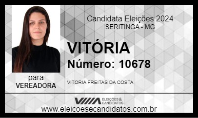 Candidato VITÓRIA 2024 - SERITINGA - Eleições