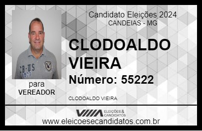 Candidato CLODOALDO VIEIRA 2024 - CANDEIAS - Eleições