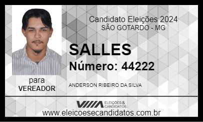 Candidato SALLES 2024 - SÃO GOTARDO - Eleições