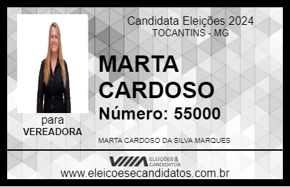 Candidato MARTA CARDOSO 2024 - TOCANTINS - Eleições