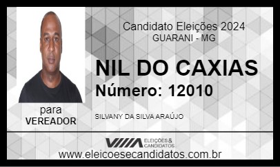 Candidato NIL  DO CAXIAS 2024 - GUARANI - Eleições