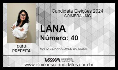 Candidato LANA 2024 - COIMBRA - Eleições