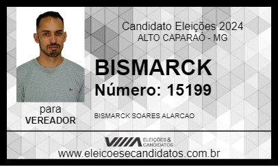 Candidato BISMARCK  2024 - ALTO CAPARAÓ - Eleições