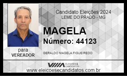 Candidato MAGELA 2024 - LEME DO PRADO - Eleições