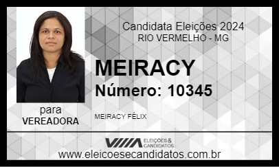 Candidato MEIRACY 2024 - RIO VERMELHO - Eleições