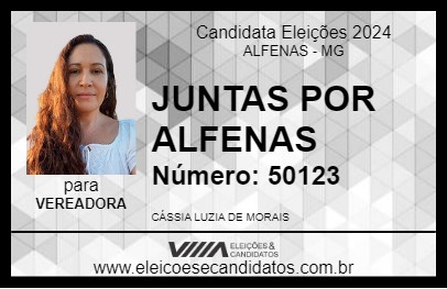 Candidato JUNTAS POR ALFENAS 2024 - ALFENAS - Eleições