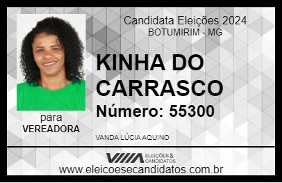 Candidato KINHA DO CARRASCO 2024 - BOTUMIRIM - Eleições