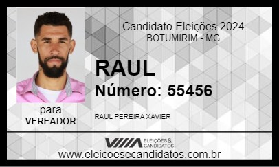 Candidato RAUL 2024 - BOTUMIRIM - Eleições