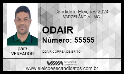 Candidato ODAIR 2024 - VARZELÂNDIA - Eleições