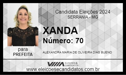 Candidato XANDA 2024 - SERRANIA - Eleições