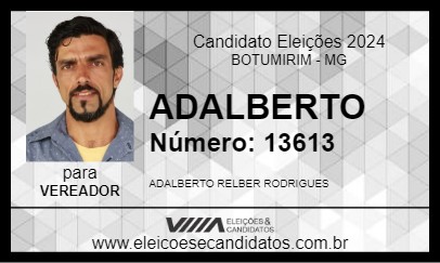 Candidato ADALBERTO 2024 - BOTUMIRIM - Eleições