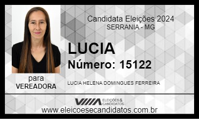 Candidato LUCIA 2024 - SERRANIA - Eleições