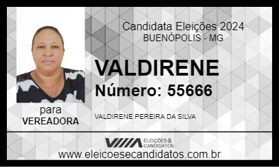 Candidato VALDIRENE 2024 - BUENÓPOLIS - Eleições