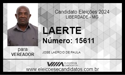 Candidato LAERTE 2024 - LIBERDADE - Eleições