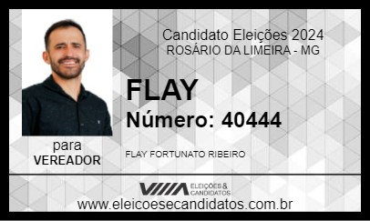 Candidato FLAY 2024 - ROSÁRIO DA LIMEIRA - Eleições