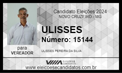 Candidato ULISSES 2024 - NOVO CRUZEIRO - Eleições